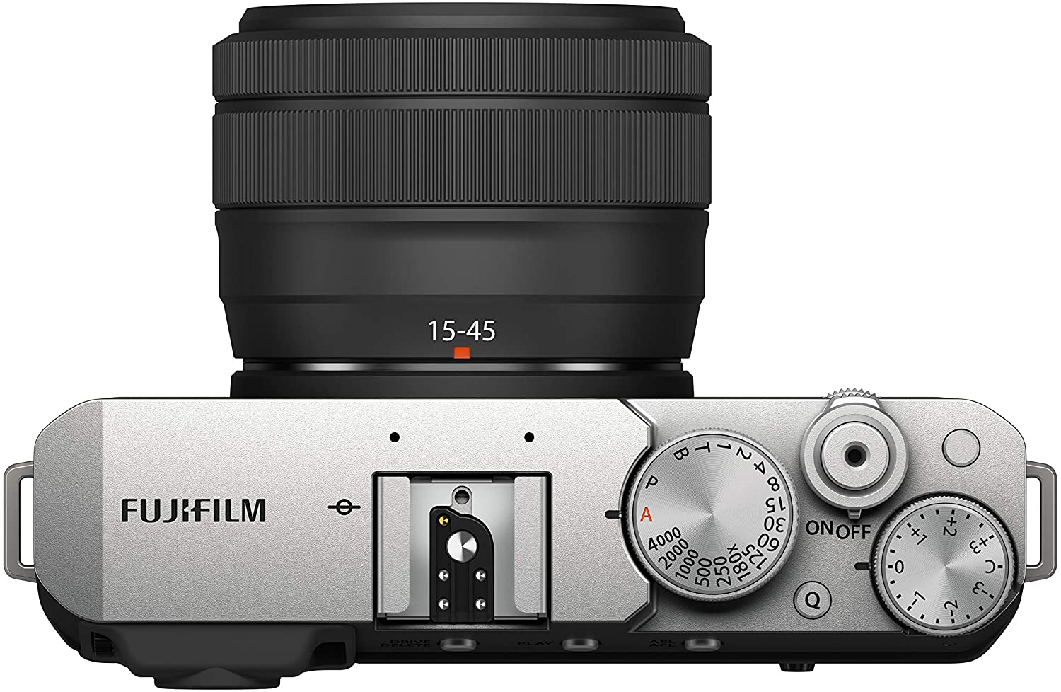 [レンタル] 富士フイルム X-E4 XC15-45mmレンズキット ミラーレス一眼 シルバー - 3