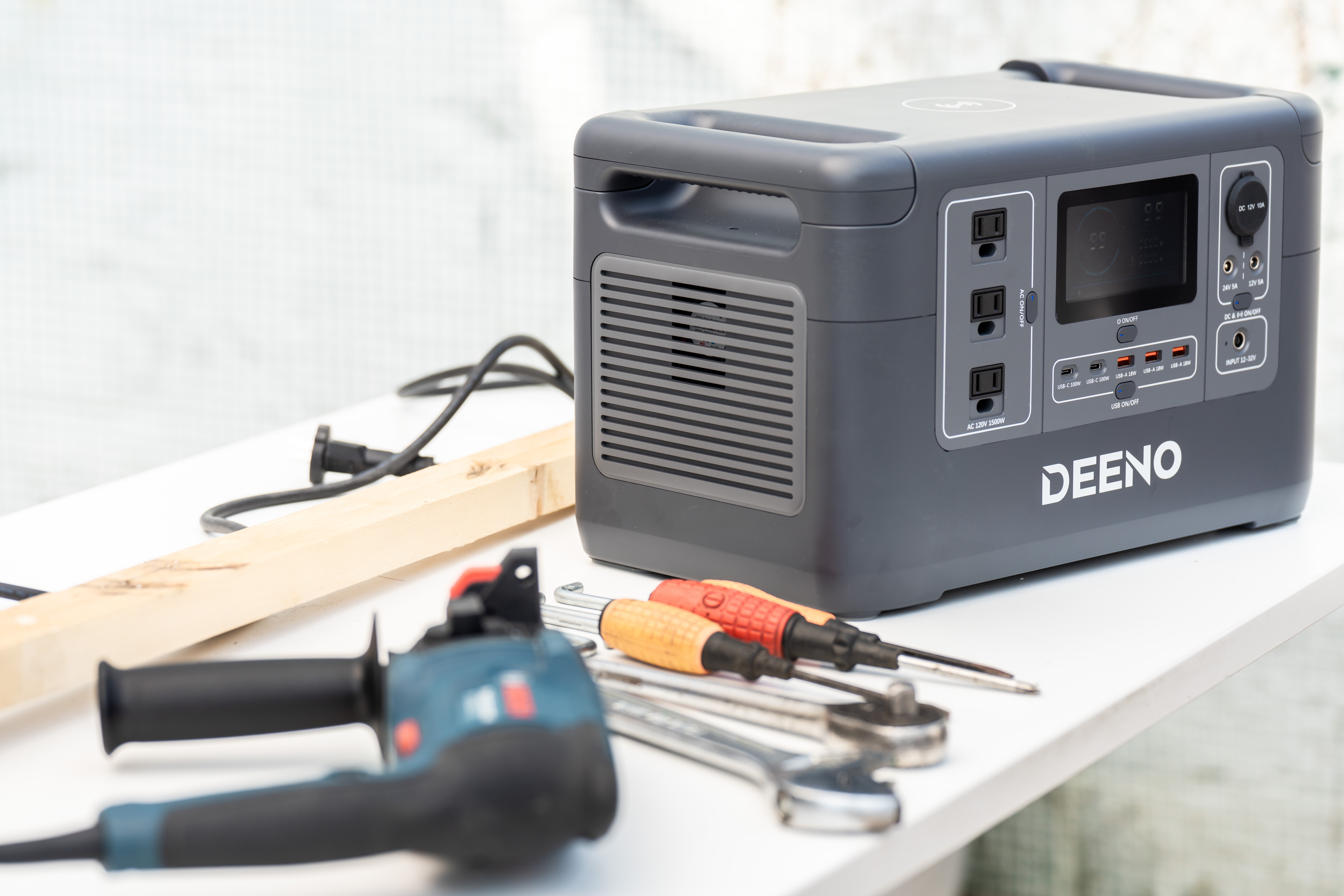 [レンタル] DEENO(ディーノ) X1500 ポータブル電源 (1,036Wh) - 8