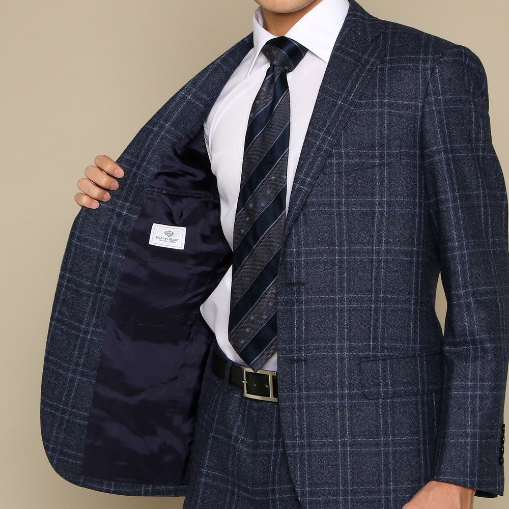 [レンタル] ビームス ウィンドペン メンズスーツ2点セット(ジャケット+パンツ)の宅配レンタル - 4