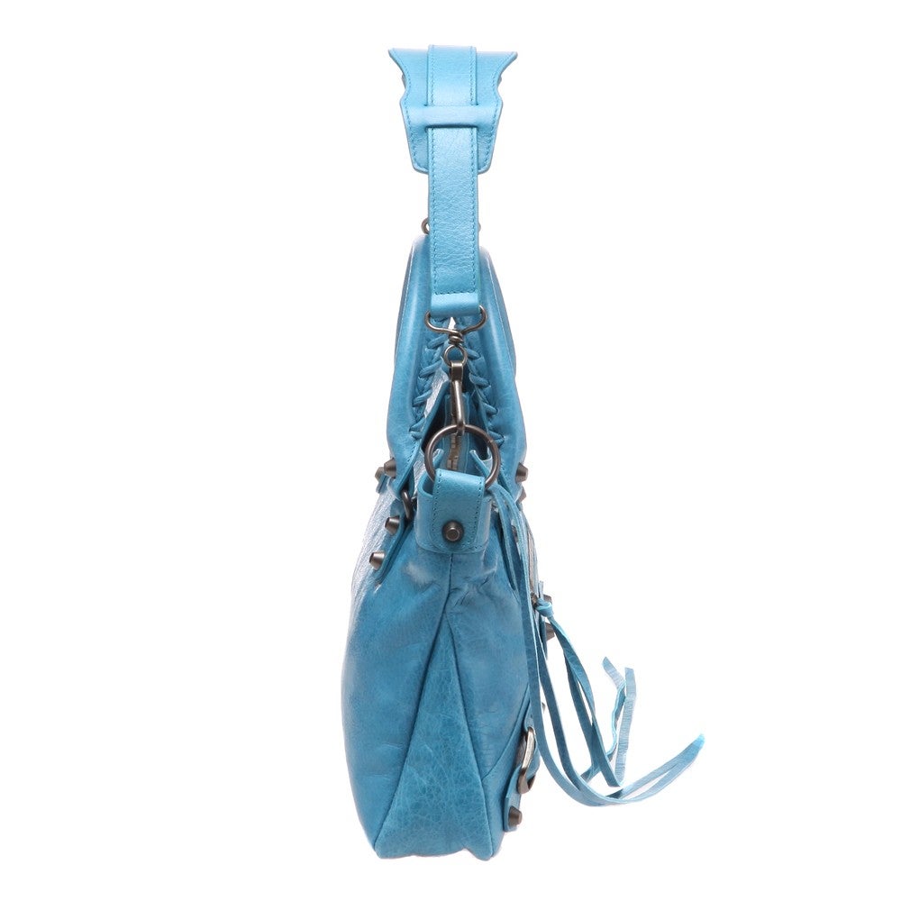 [レンタル] レディース バレンシアガ ファースト CLASSIC FIRST レザー ハンドバッグ - 9