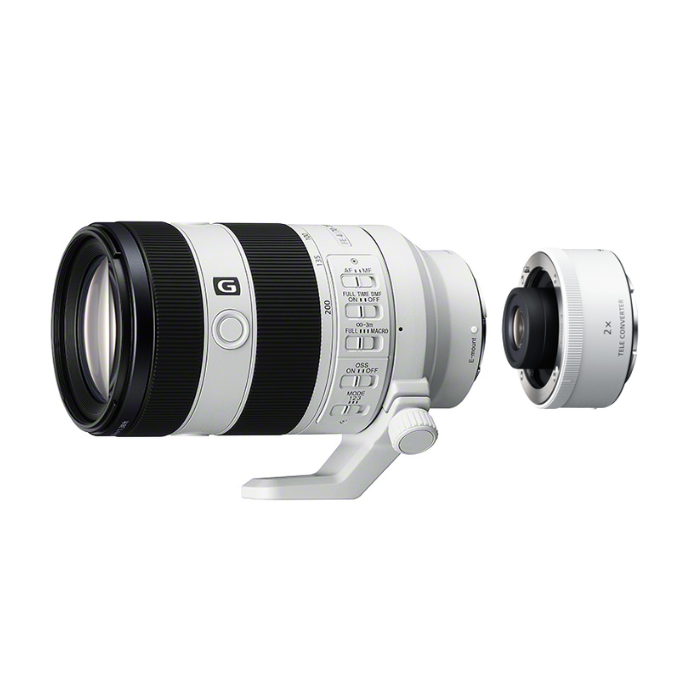 ソニー FE 70-200mm F4 Macro G OSS II 望遠ズームレンズ＋テレコンバーター SEL20TC セット