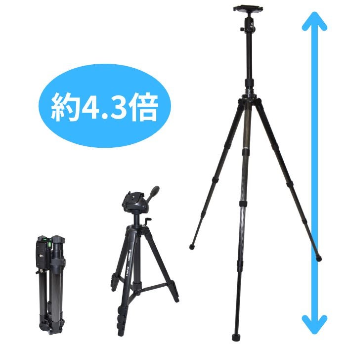 [レンタル] Velbon 三脚 UTC-63Ⅱ (反転収納/コンパクトデザイン) - 3