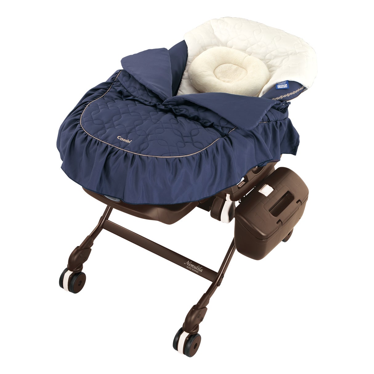 [レンタル] コンビ ベビーラック ネムリラ AUTO SWING BEDi 最上位モデル Plus Classic