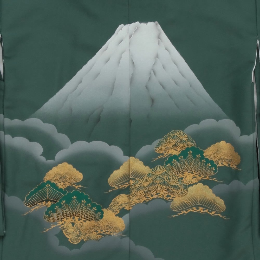 七五三/節句 袴セット 5歳 男の子 雪富士 荘厳