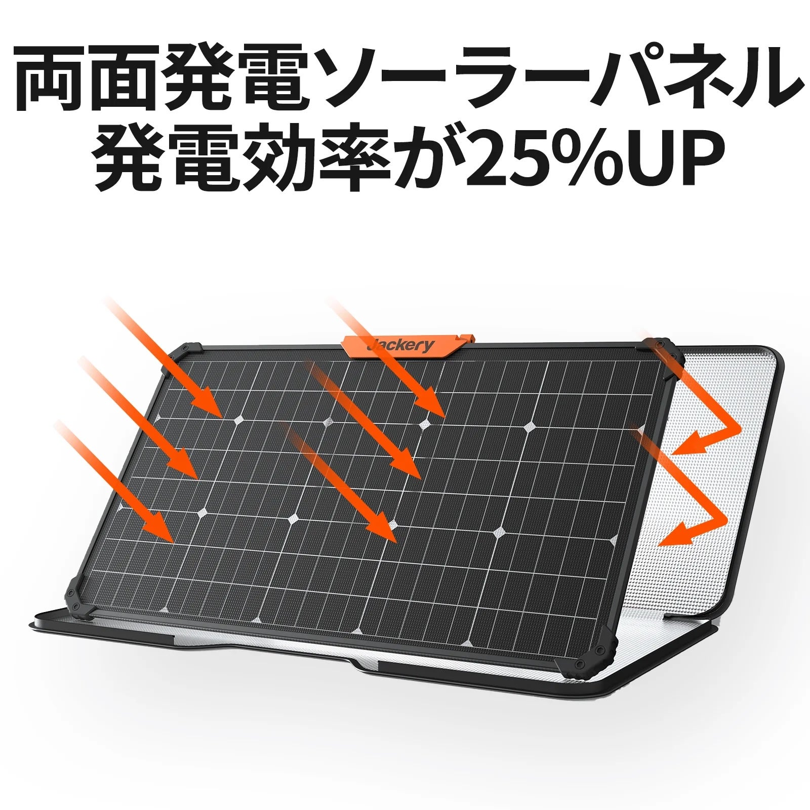 [レンタル] Jackery(ジャクリ) SolarSaga 80W ソーラーパネル - 2