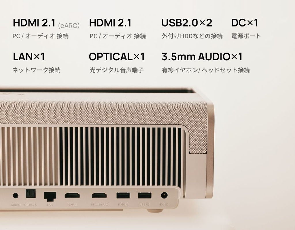 [レンタル] Aladdin Marca 超短焦点プロジェクター - 4