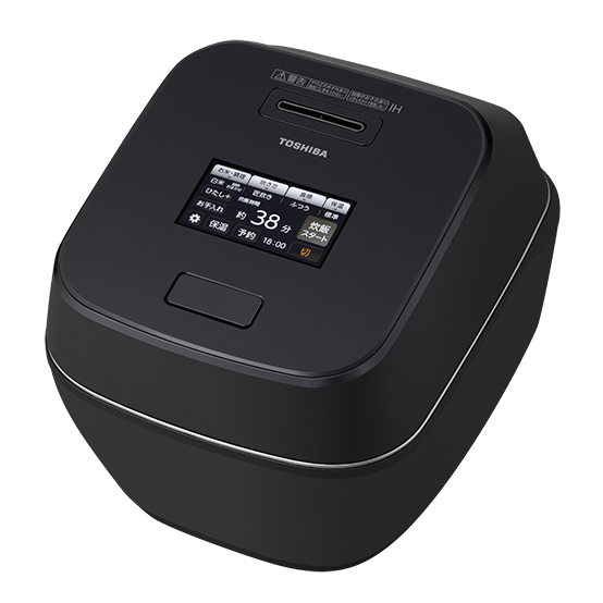 [レンタル] [5.5合炊き] 東芝 炎匠炊き RC-10ZWX 真空圧力IH 炊飯器 - 1