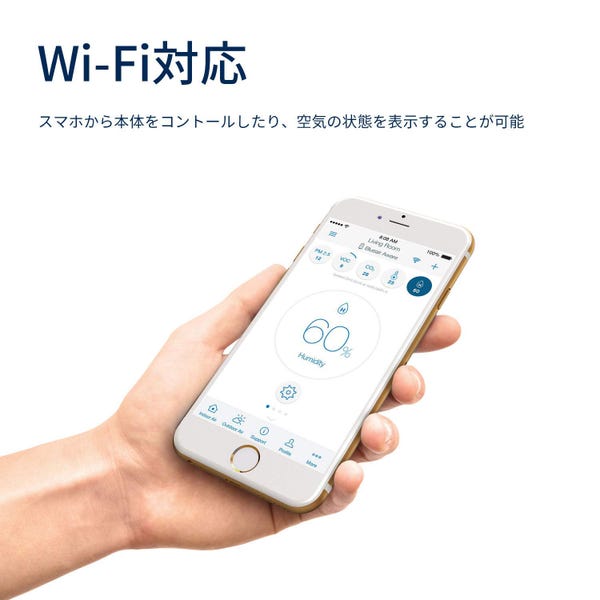 月額レンタル 空気清浄機 Blueair Classic 280i 新品ニオイフィルター付き Rentio レンティオ