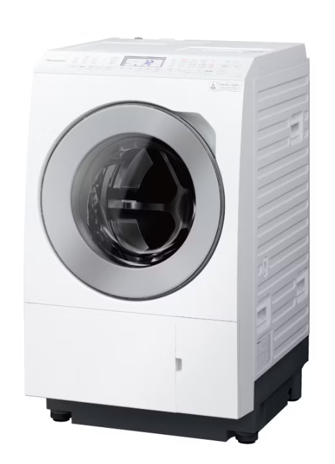 レンタル] パナソニック 【左開き】洗濯12kg/乾燥6kg ななめドラム式