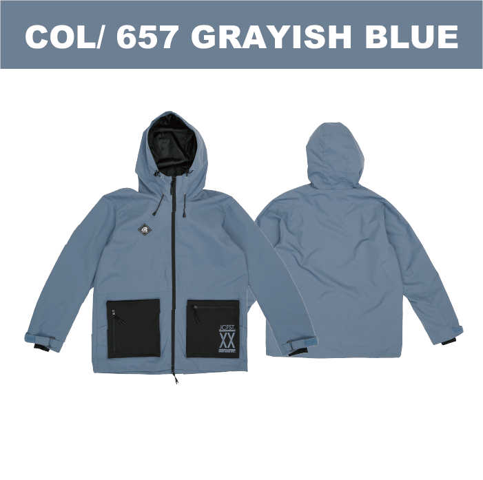 オンヨネ(ONYONE) スノーボードウェア OUTER JACKET JFJ96200 GRAYISH BLUE Sサイズ