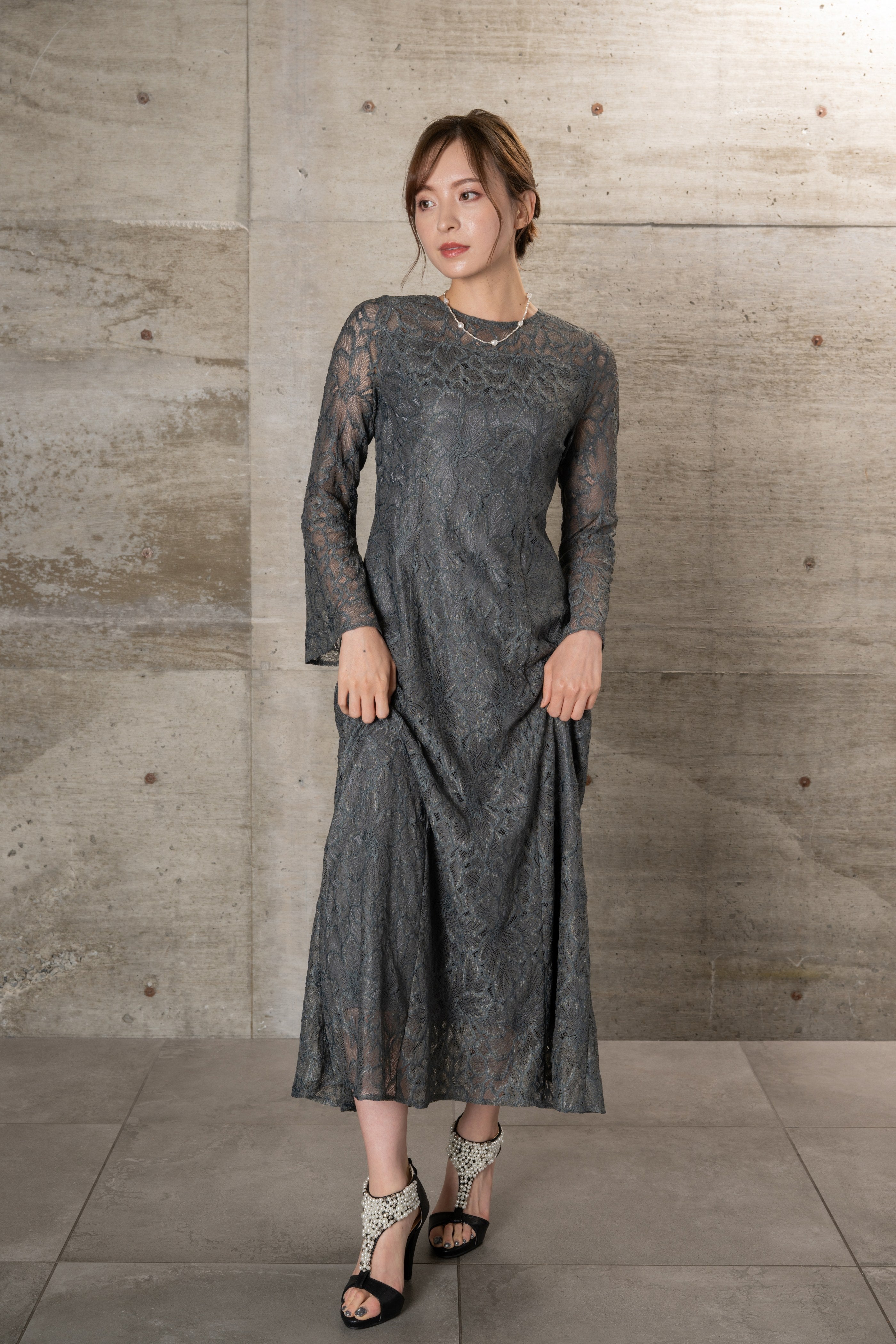 [レンタル] BELINDA DE CAPRIS レースロングワンピース ワンピースドレスの宅配レンタル - 4