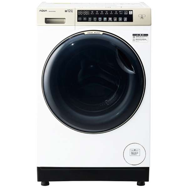 [レンタル] アクア 【左開き】AQW-DM12R ドラム式洗濯乾燥機 洗濯12kg/乾燥6kg - 3