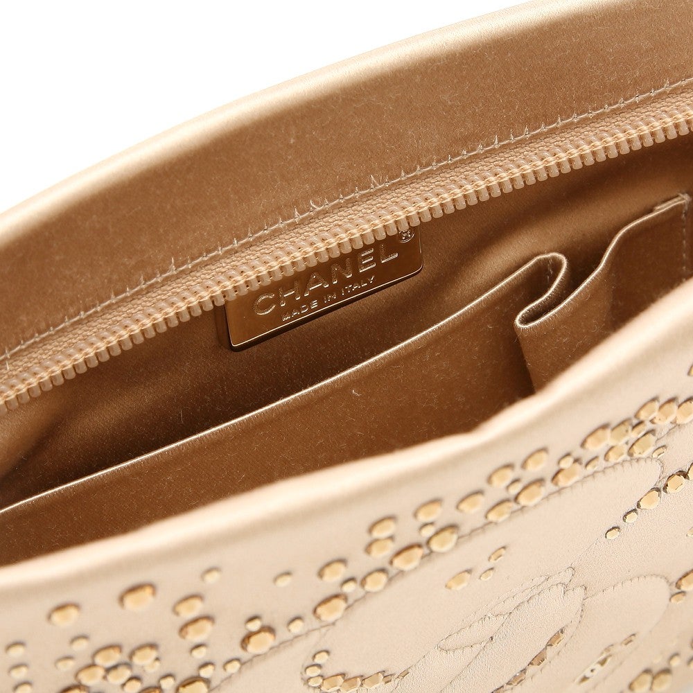 [レンタル] レディース シャネル サテン クラッチバッグ - 5