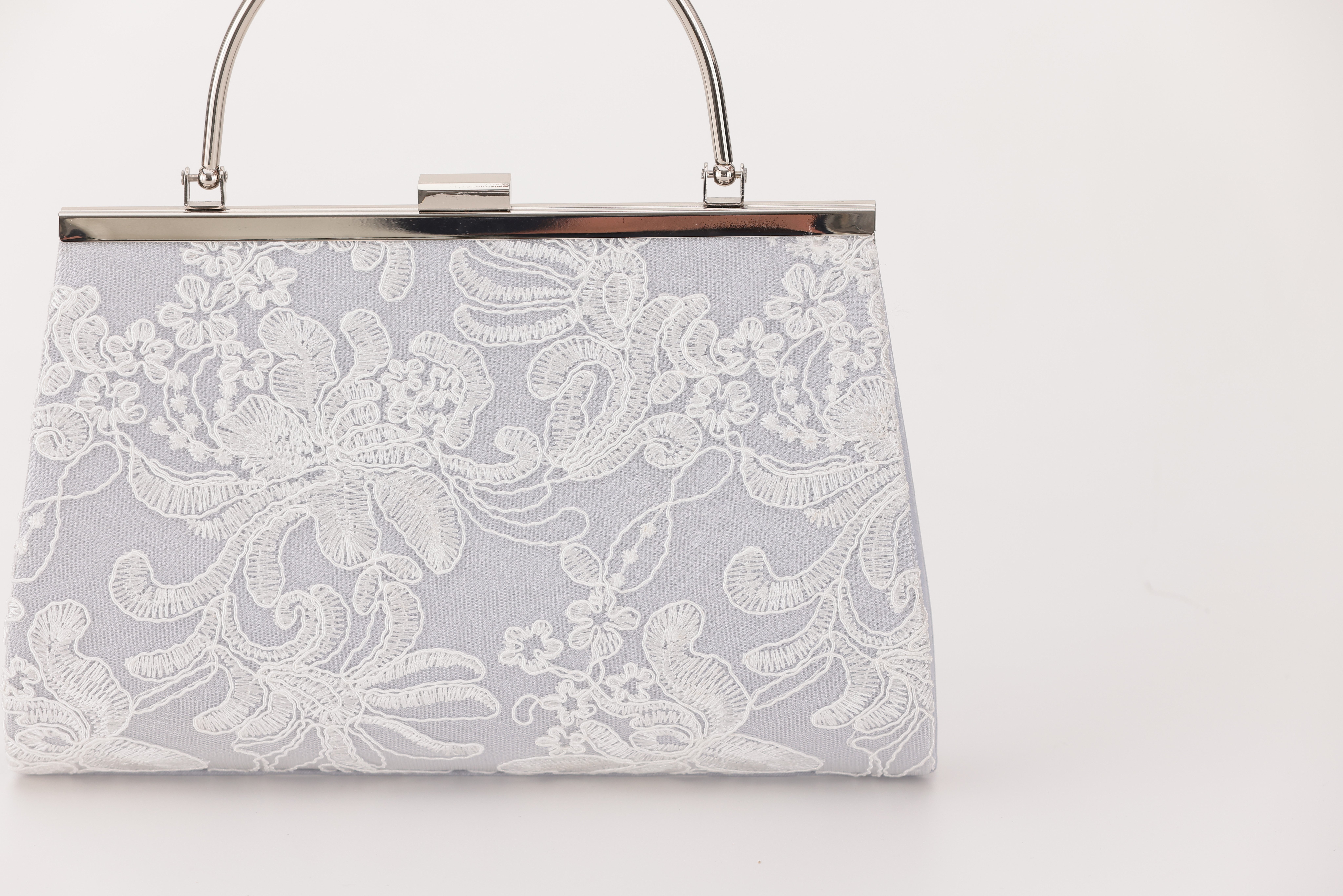 [レンタル] アートマリー 刺繍デザインパーティーバッグ シルバーの宅配レンタル - 5