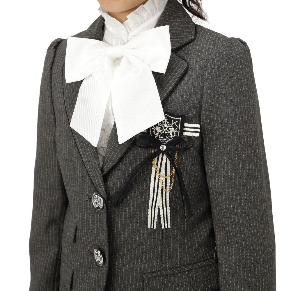 [レンタル] レディース 【子供用】MICHIKO LONDON KOSHINO スーツ グレー 140cm