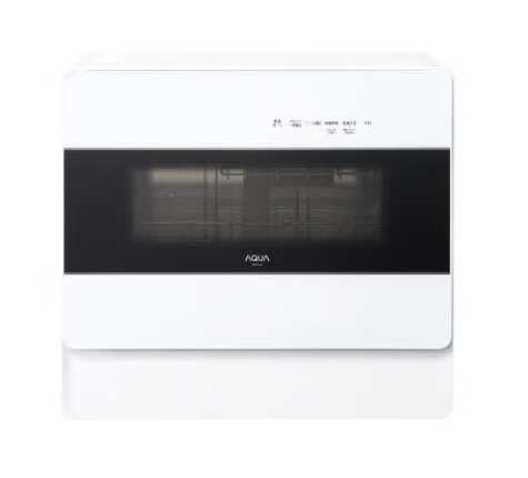 レンタル] [～40点][新品]アクア 食器洗い乾燥機 ADW-L4 ホワイト 分岐 