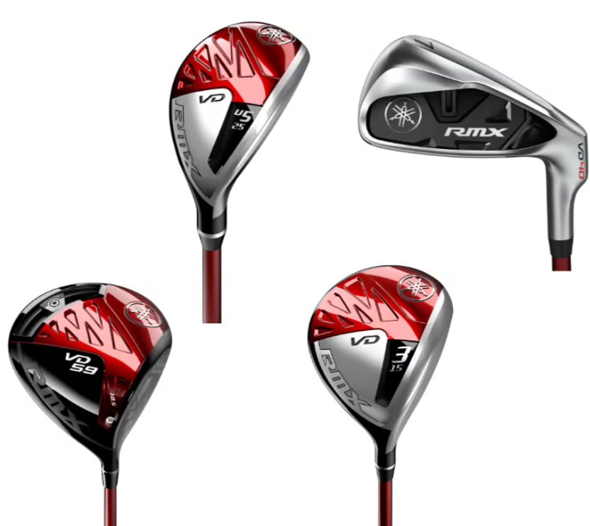 [レンタル] ヤマハ 2022RMX VD クラブ12本＋キャディバッグセット フレックスSR（RMX VD59ドライバー、RMX VD40アイアン等） - 2