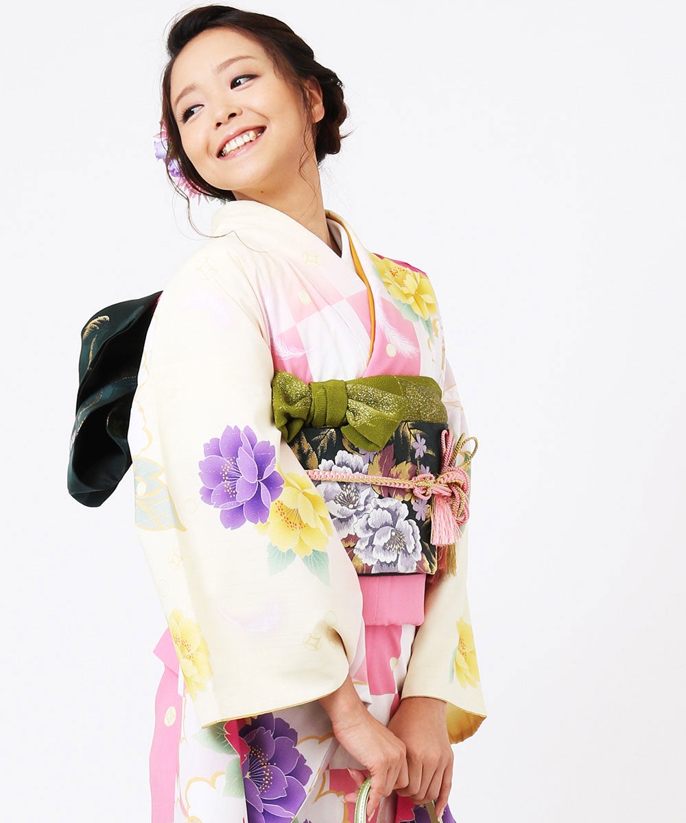 [レンタル] 【対応身長155-170cm】レンタル振袖フルセット-478の宅配レンタル - 8