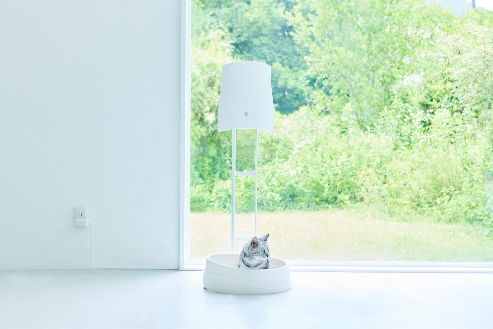 [レンタル] サンスター QAIS-air- 04A1J ペット専用の除菌脱臭機 専用スタンドセット - 9