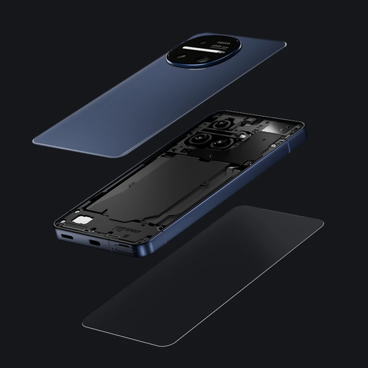 シャープ AQUOS R11 SIMフリー スマートフォン 内部構造 分解図 - 11
