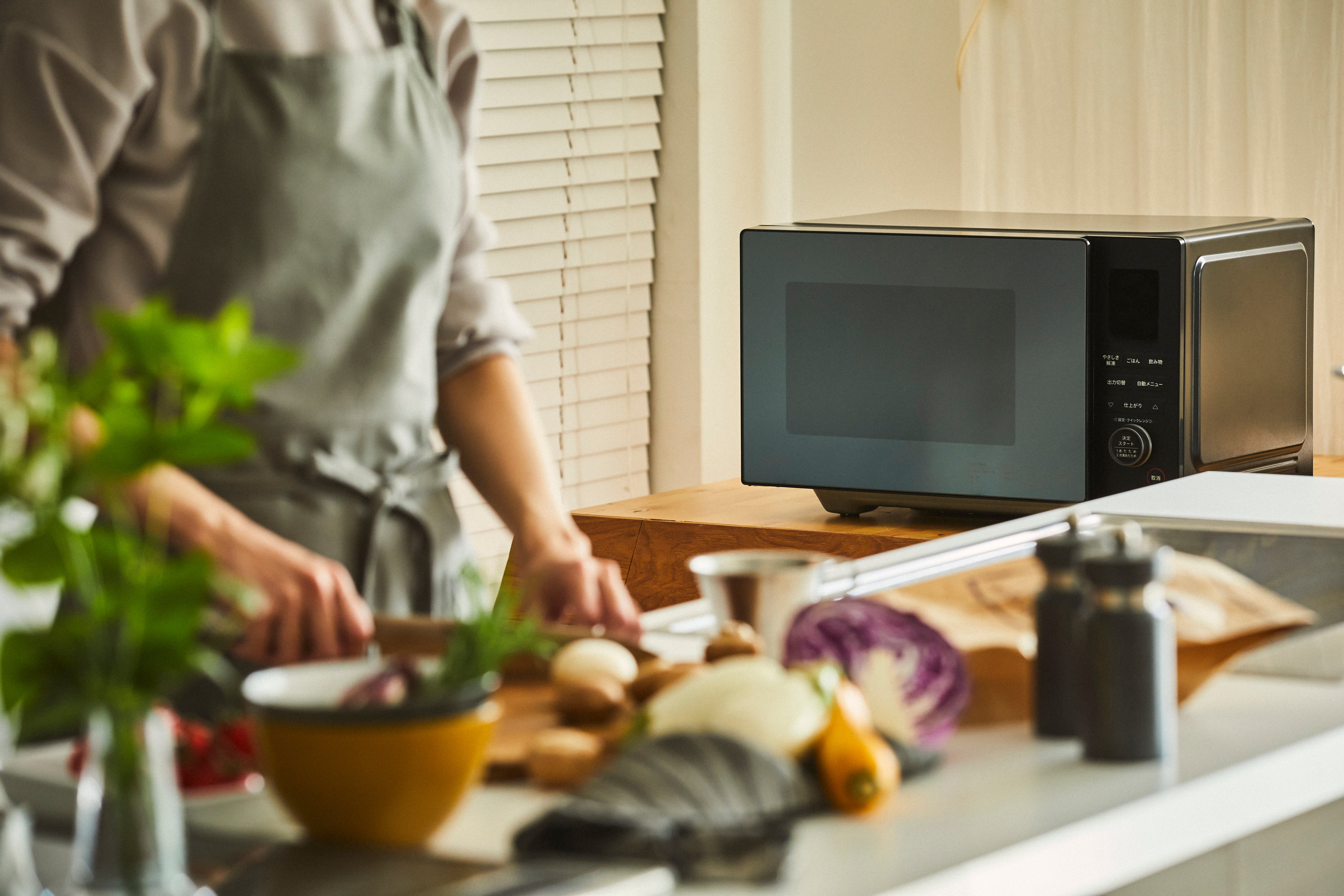 [レンタル] 【無料回収対象】[23L]シロカ(siroca) おりょうりレンジ SX-23D152 ブラック - 3