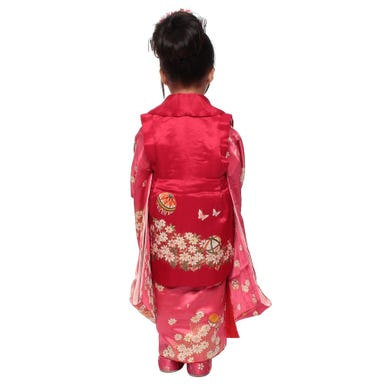 七五三/節句 被布セット 3歳女の子 手毬 気品 ピンク