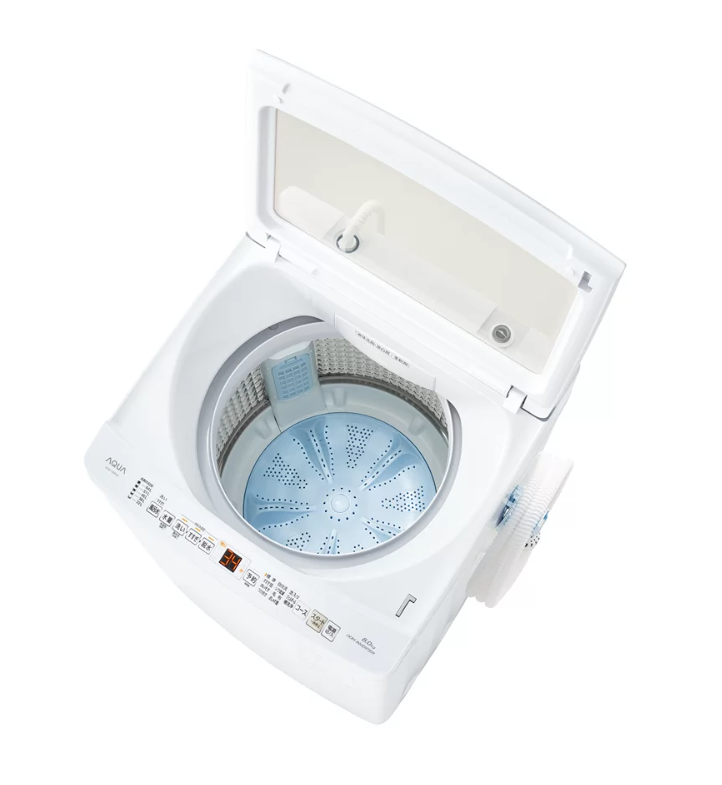 [レンタル] アクア AQW-V8R 8kg 全自動洗濯機 - 3