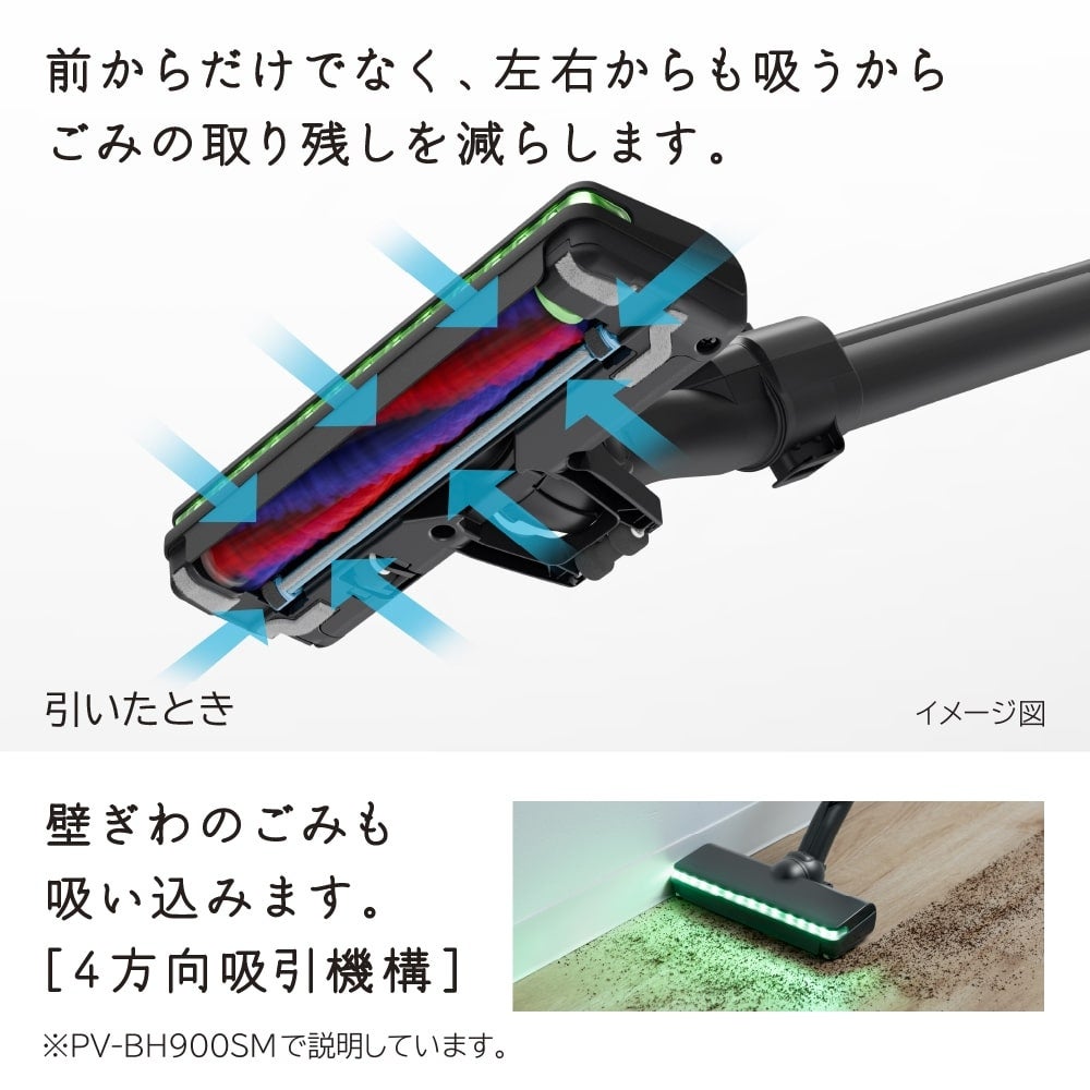 [レンタル] 日立 かるパックスティック PKV-BK50P 紙パック式コードレススティッククリーナー - 3