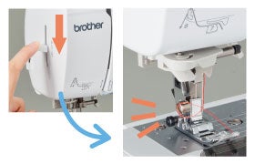[レンタル] brother 刺繍機能付き コンピューターミシン Family Marker FM2100D - 10