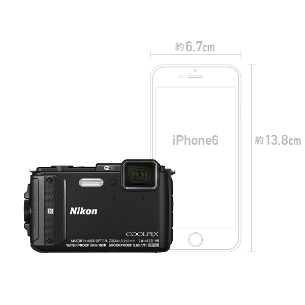 [レンタル] Nikon 防水カメラ COOLPIX AW130 - 5
