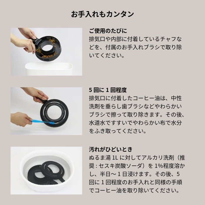 [レンタル] ダイニチ MR-SVF60B コーヒー豆焙煎機 - 5