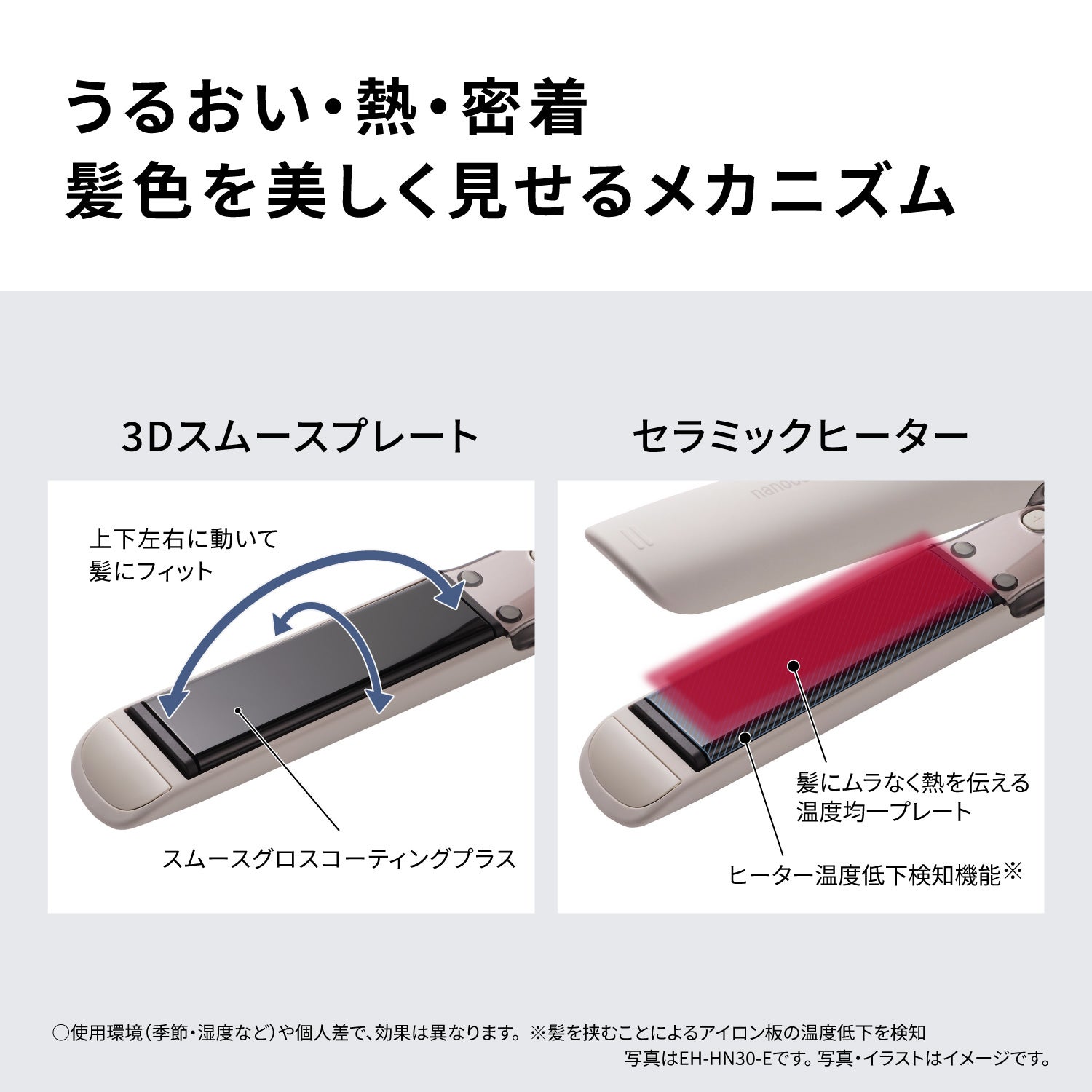 [レンタル] パナソニック ストレートアイロン ナノケア EH-HN30 - 6
