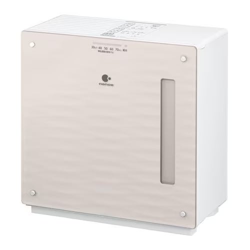 [レンタル] パナソニック ヒーターレス気化式加湿器 ナノイー搭載 FE-KXW07 （木造12畳/プレハブ19畳） クリスタルブラウン