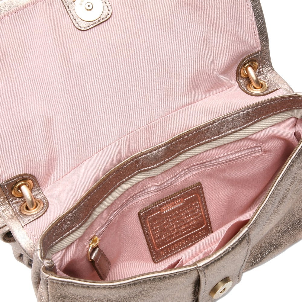 [レンタル] レディース コーチ レザー ショルダーバッグ - 4