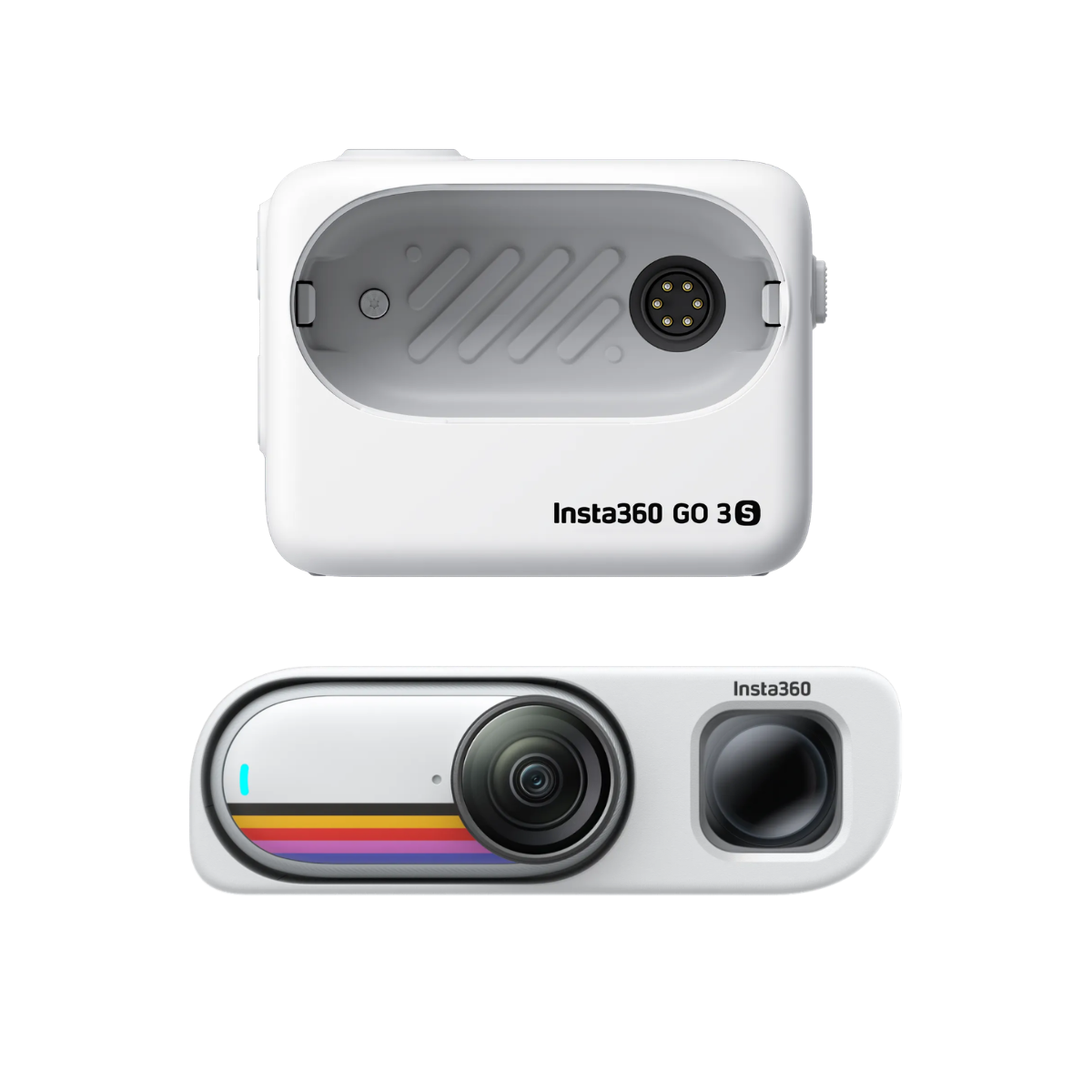 [レンタル] Insta360 GO 3S 128GB アクションカメラ レトロキット キャンバスホワイト