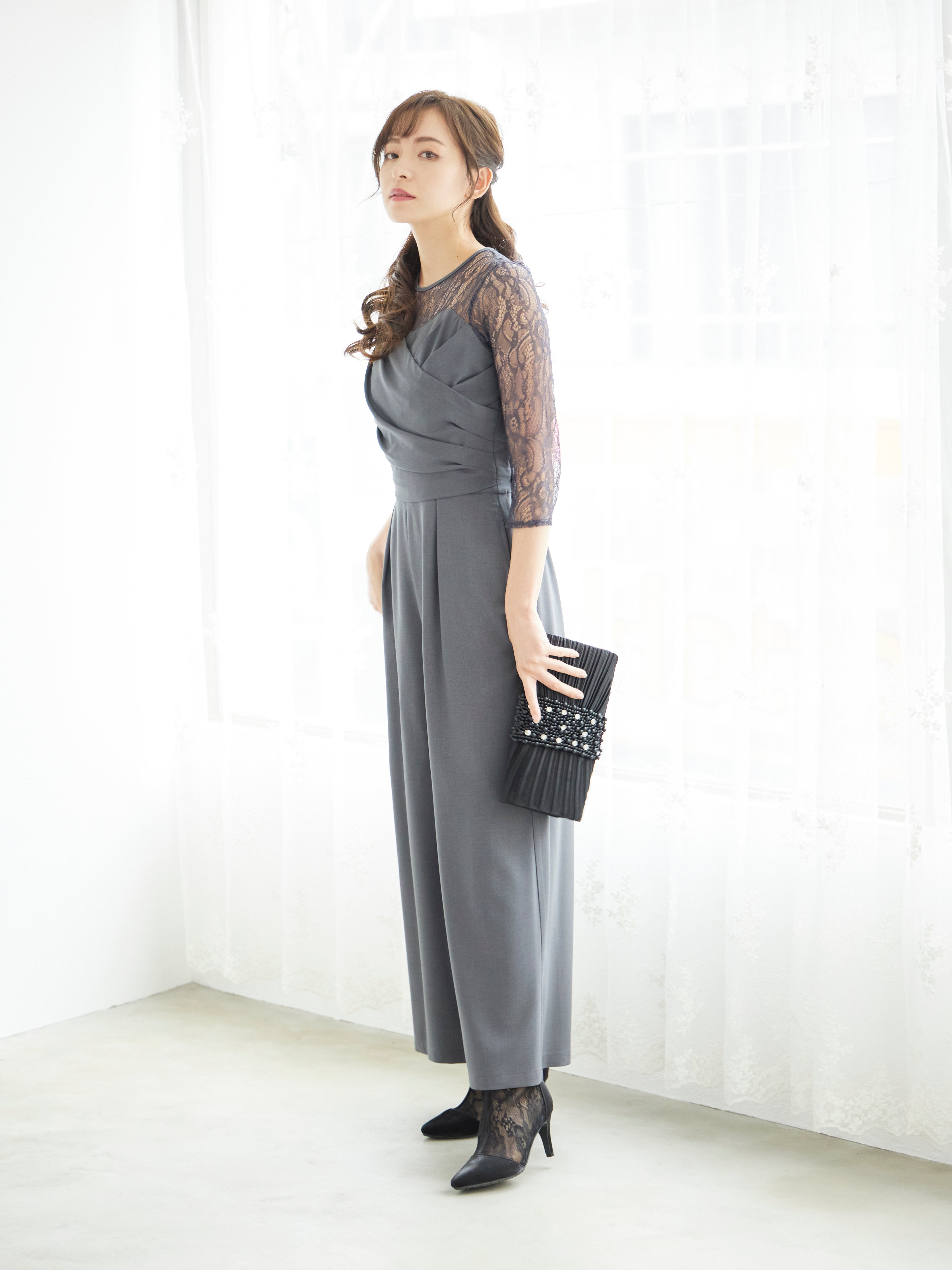 レンタル] BELINDA DE CAPRIS クロスデザイン オールインワン パンツ