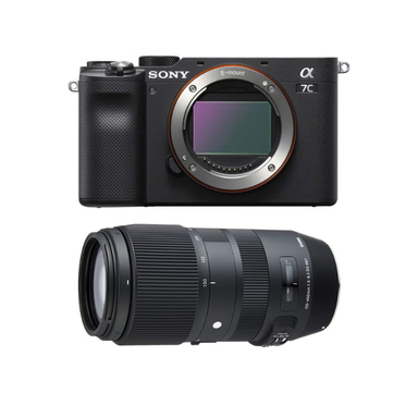 推し活向けセット ソニー α7C ＆100-400mm F5-6.3 DG DN OS Contemporary ブラック