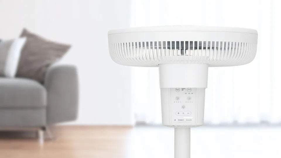 [レンタル] シャープ プラズマクラスター DCモーター PJ-T3DS 扇風機 ホワイト - 6