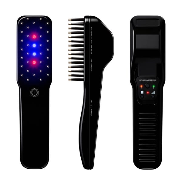 GM CORPORATION Electron Denki Bali Brush Beauty and beauty home appliances USB rechargeable For whole body care S/N C2009128 black