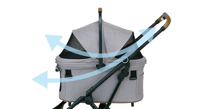 [レンタル] コンビ ペット用カート ルルテイル キャリー - 11