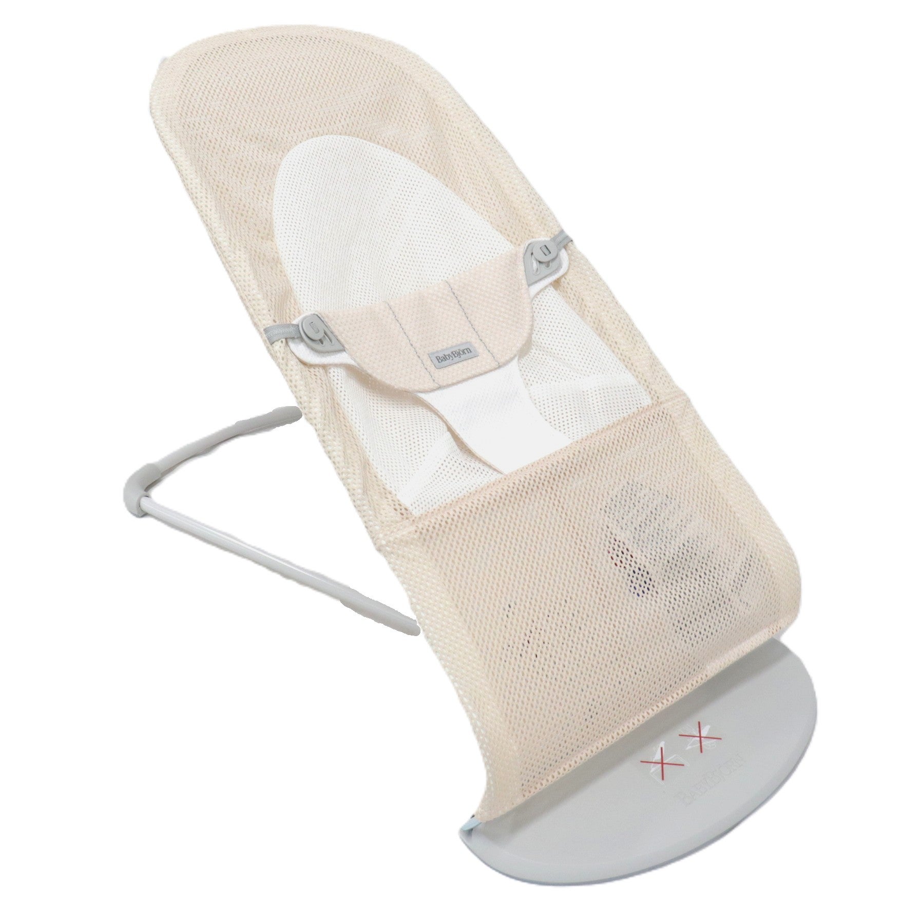 [レンタル] BabyBjorn ベビービョルン バランスソフト メッシュ バウンサー パーリーピンクホワイト