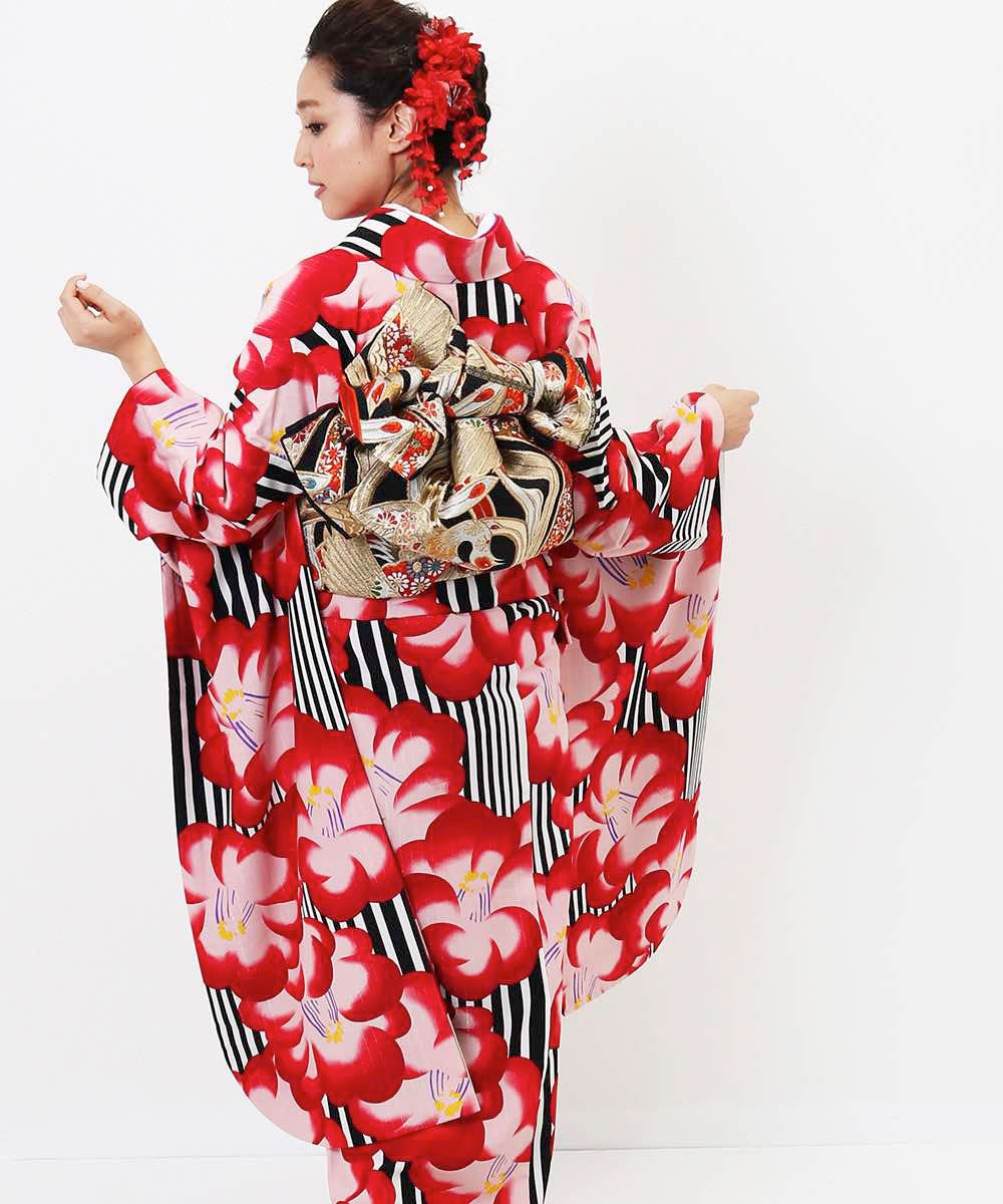 [レンタル] 【対応身長148-168cm】レンタル振袖フルセット-764の宅配レンタル - 8