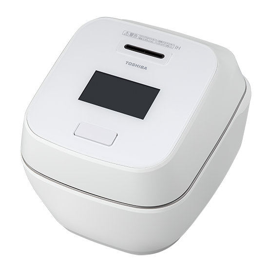 [レンタル] [5.5合炊き] 東芝 炎匠炊き RC-10ZWW 真空圧力IH 炊飯器 - 4