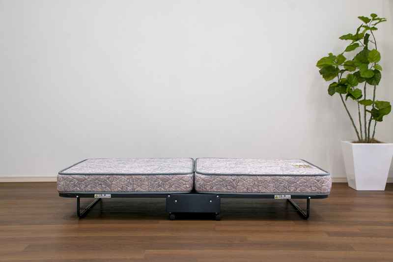 [レンタル] 【送料別】フランスベッド 折りたたみ(谷折)ベッド パンテオン401N(スプリングマットレス付き) - 3