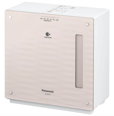 パナソニック ヒーターレス気化式加湿器 ナノイー搭載 FE-KXU07 （木造12畳/プレハブ19畳） ブラウン