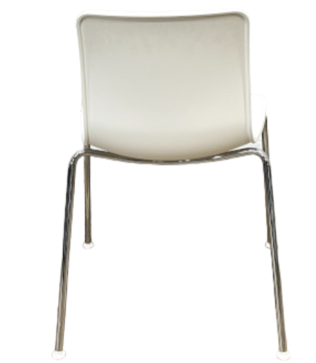 [レンタル] Vitra HAL Tube ホワイト ロビーチェア 4個セット - 3