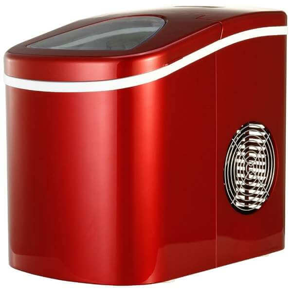 405 高速自動製氷機 レッド 405-imcn01
