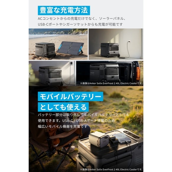 [レンタル] [23L]アンカー Anker Solix EverFrost 2 Electric Cooler ポータブル冷蔵庫 - 5