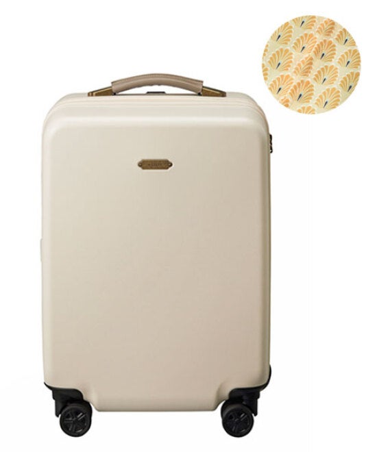 [レンタル] [1-3泊向けサイズ]ブルーノ MILESTO UTILITY 37L ハードキャリーケース キャビンサイズ ストッパー付 スーツケース サンドベージュ