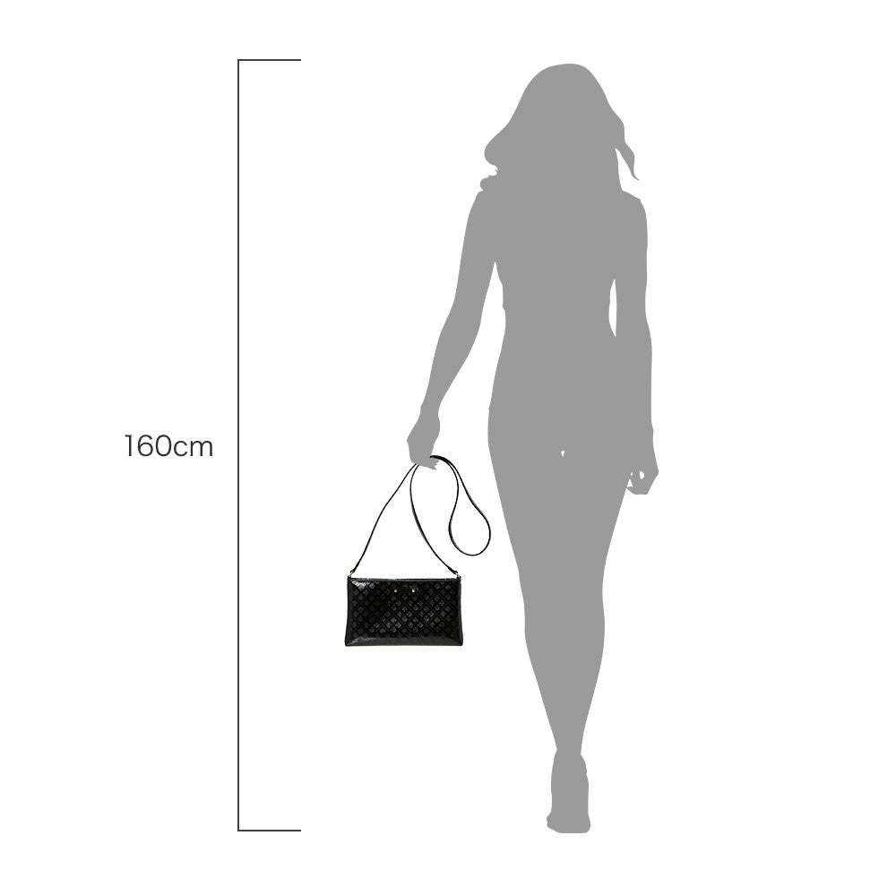 [レンタル] レディース ケイトスペード 斜めがけ エナメル ショルダーバッグ - 5